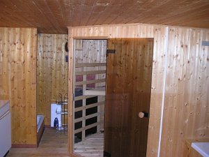 9 Die Sauna soll aber drin bleiben